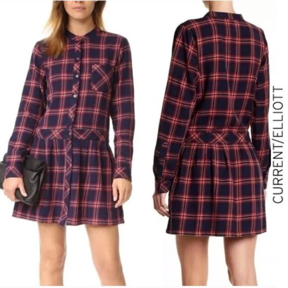 Current/Elliott | The School Girl button up dress, size 3 (L) - Picture 1 of 6